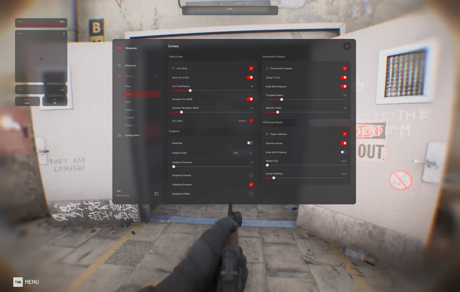 Toshi: Bodycam Cheat