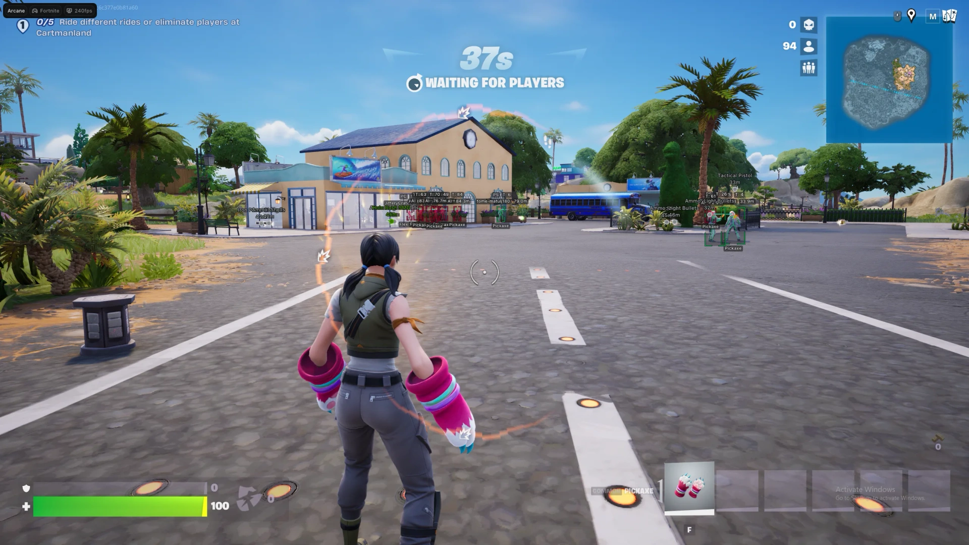 Arcane: Fortnite External Cheat