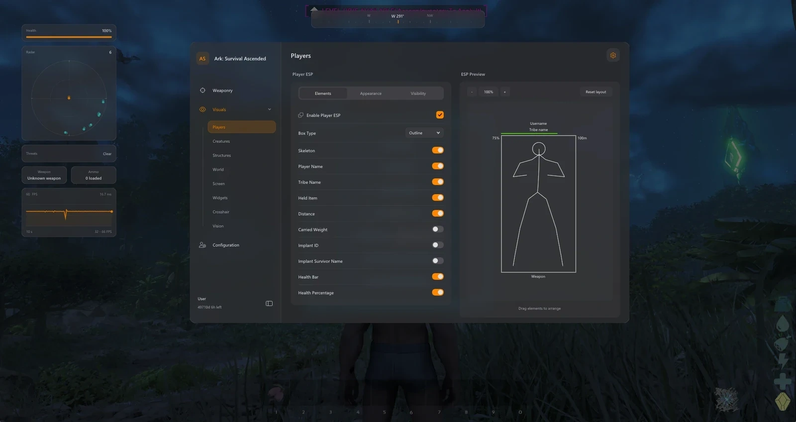 Toshi: ARK Survival Ascended Cheat